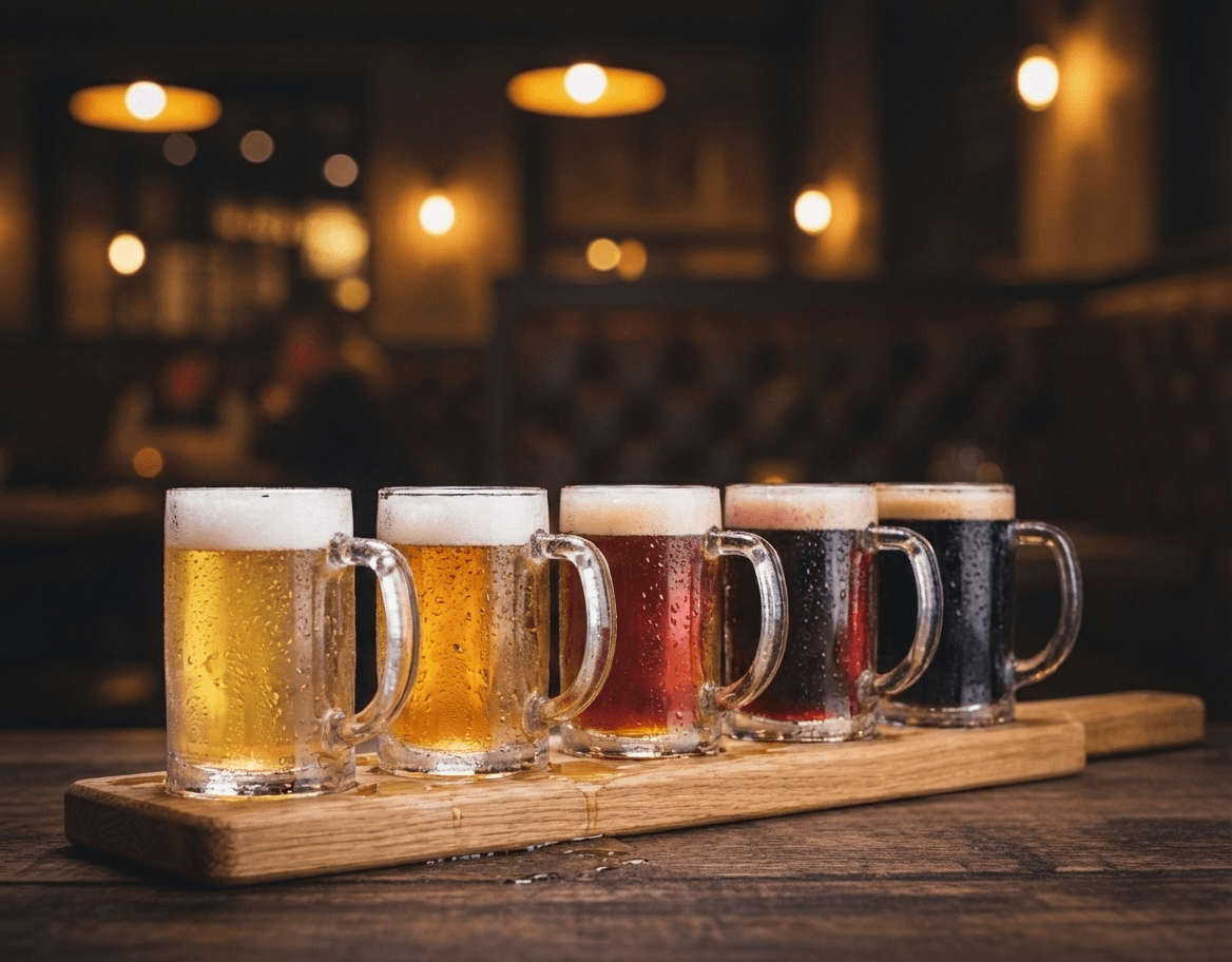 Beer Flight CHICAGO BAR & GRILL